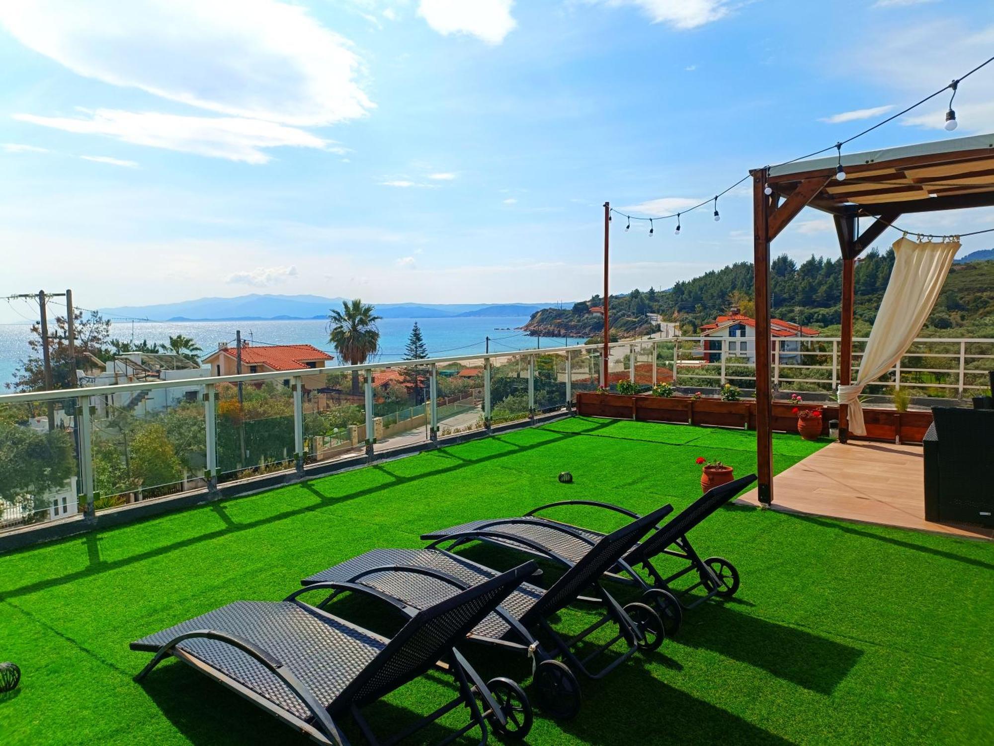 Salonikiou Beach Apartments & Villas 아이오스 니콜라오스 외부 사진