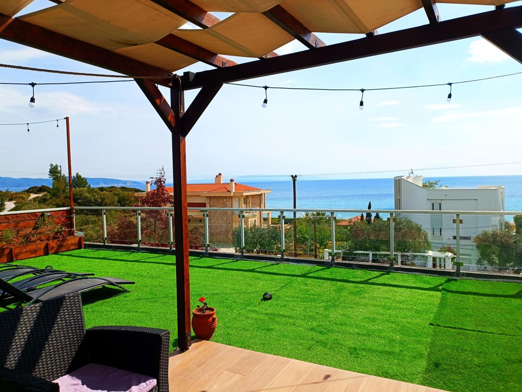 Salonikiou Beach Apartments & Villas 아이오스 니콜라오스 외부 사진